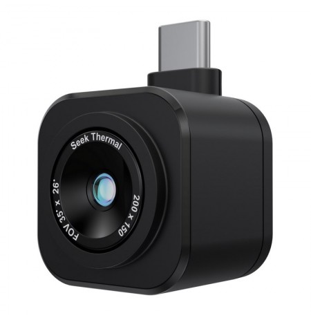 Seek Thermal CW-DBAX thermal imaging camera Black 200 x 150 pixels