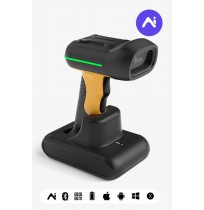 Inateck BCST-75S Handheld bar code reader 1D/2D CMOS Black, Yellow