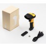 Inateck P6-AI Handheld bar code reader 1D Laser Black, Yellow