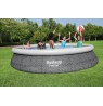 Bestway Fast Set Round Inflatable Pool Set 4.57 m x 84 cm