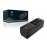 UPS Power Supply, 650VA/360W/6xSchuko/RJ45