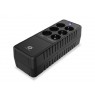 UPS Power Supply, 650VA/360W/6xSchuko/RJ45