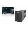 UPS 650VA/360W/2xSchuko/HID USB bk
