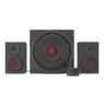 GENESIS Helium 610BT Computer Speakers, Wired, Bluetooth, Black | Genesis | Helium 610BT | Bluetooth | Red/Black