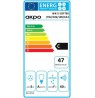 Cooker hood chimney AKPO WK-5 SOFT 60 INOX (159,7 m3/h, 600mm, inox color)
