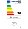 HP E27k G5 skarm - LED baglys - 27" -