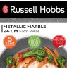 Russell Hobbs RH027991EU7 Metallic Marble Frypan 24cm