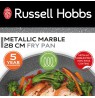 Russell Hobbs RH028001EU7 Metallic Marble Frypan 28cm