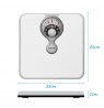 Salter 484 WFEU12 Magnifying Lens Bathroom Compact Mechanical  Scale