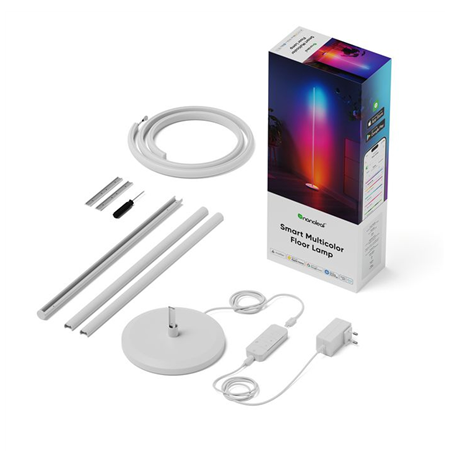 Nanoleaf Floor Lamp Smart Matter WiFi 1700Lm RGBW, White | 22 W | 16M+ colours