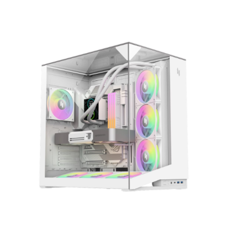 Gamemax Case | NEX C56 VC WH | ATX