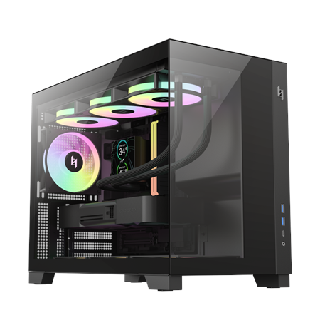 Gamemax Case | NEX C33 BK | MATX/BTF