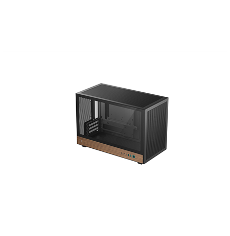 Deepcool Case | CH260 Wood | Black | Micro Tower