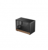 DeepCool CH260 WOOD Micro Tower Black, Wood