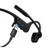 SHOKZ OpenComm2 2025 Upgrade Wireless Bluetooth Bone Conduction Videoconferencing Headset with USB-C Charging Port | 16 Hr Talk
