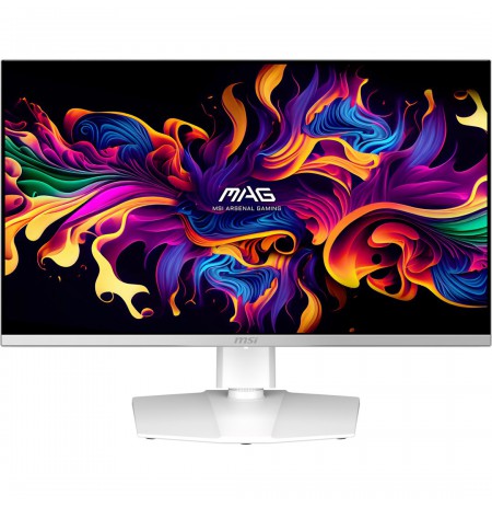26,5" MSI MAG 272QPW X28 biały / QHD / QD-OLED / 16:9 / 0,03 ms / 1500000:1 / 450 cd-m2 / HDMI+DP+USB-C / VESA