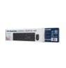 Gembird KBS-WMS-01 Silent key Pro Business wireless desktop set, black, US layout