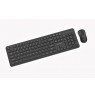 Gembird KBS-WPS-01 Slim Pro Business wireless desktop set, black, US layout