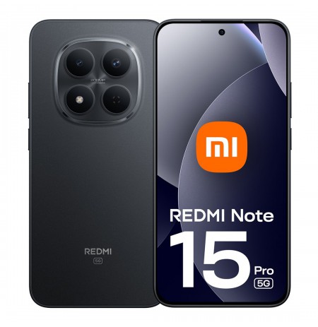 XIAOMI Redmi Note 15 Pro 5G 8+512GB czarny / 6,83" / Android 15