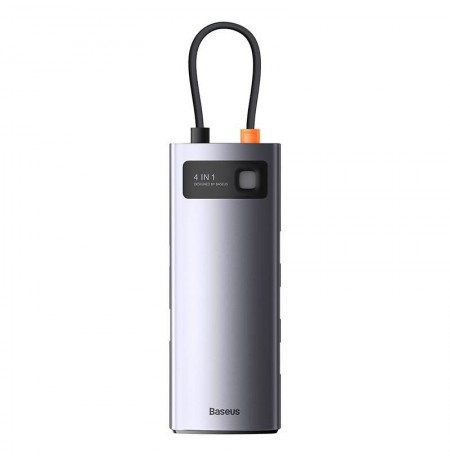 Baseus Hub 4in1 Metal Gleam Series, USB-C to 4x USB 3.0