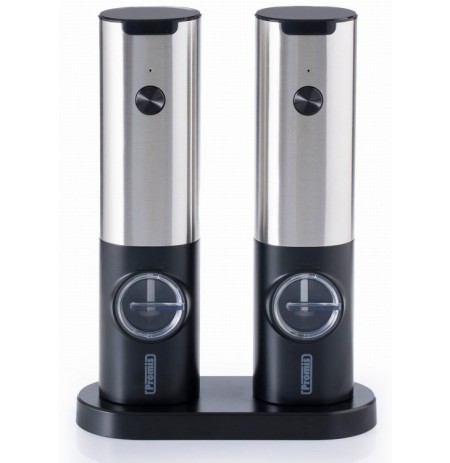PROMIS Set of pepper and salt mills with stand MP36X2