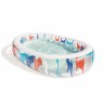 Bestway Inflatable Elliptic Family Pool 2.29m x 1.52m x 51cm - blue