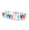 Bestway Inflatable Elliptic Family Pool 2.29m x 1.52m x 51cm - blue