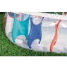 Bestway Inflatable Elliptic Family Pool 2.29m x 1.52m x 51cm - blue