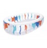 Bestway Inflatable Elliptic Family Pool 2.29m x 1.52m x 51cm - blue
