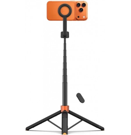 Tech-Protect Selfie Stick Tripod L10S, orange/black