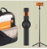 Tech-Protect Selfie Stick Tripod L10S, orange/black