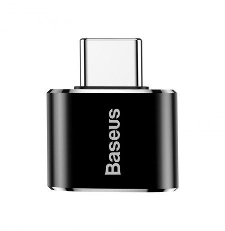 Baseus USB to USB Type-C Adapter 2.4A (Black)