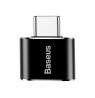 Baseus USB to USB Type-C Adapter 2.4A (Black)