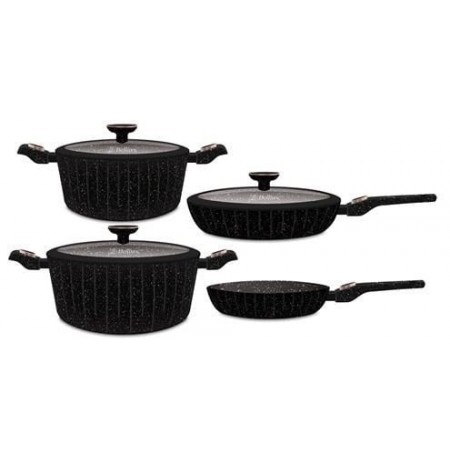 COOKWARE SET 7 PCS SILICON LID BR-1520