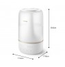 Philips 1000 series HU1510/04 humidifier Ultrasonic 3 L White 19 W