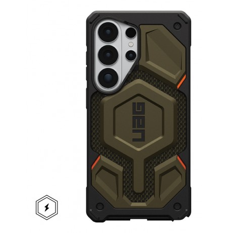 Urban Armor Gear Monarch Pro Kevlar mobile phone case 17.5 cm (6.9") Cover Green