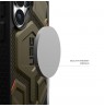 Urban Armor Gear Monarch Pro Kevlar mobile phone case 17.5 cm (6.9") Cover Green