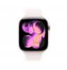 Apple Watch Series 11 GPS 46mm Rose Gold Aluminium Case with Light Blush Sport Band - S/M