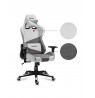 Huzaro Force 6.2 PC gaming chair Bucket (cradle) seat Grey, White
