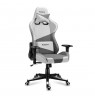 Huzaro Force 6.2 PC gaming chair Bucket (cradle) seat Grey, White