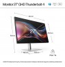 HP Series 7 Pro 27 inch QHD Thunderbolt 4 Monitor - 727pu