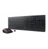 Lenovo 4X30M39497 keyboard Mouse included Universal RF Wireless QWERTY US English Black