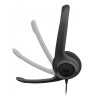 Logitech H390 USB Headset Wired Head-band Calls/Music USB Type-C Black