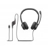 Logitech H390 USB Headset Wired Head-band Calls/Music USB Type-C Black