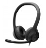 Logitech H390 USB Headset Wired Head-band Calls/Music USB Type-C Black