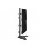 Equip 17"-32" Dual Vertical Monitor Tabletop Stand