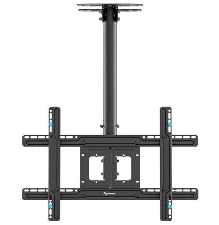 ONKRON Ceiling mount for TV 32"-80" max 68 kg, tilt-swivel, black
