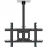 ONKRON Ceiling mount for TV 32"-80" max 68 kg, tilt-swivel, black