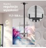 ONKRON Ceiling mount for TV 32"-80" max 68 kg, tilt-swivel, black