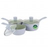 Salter BW092831EU7 Earth 3 Piece Pan Set - 16/18/20cm